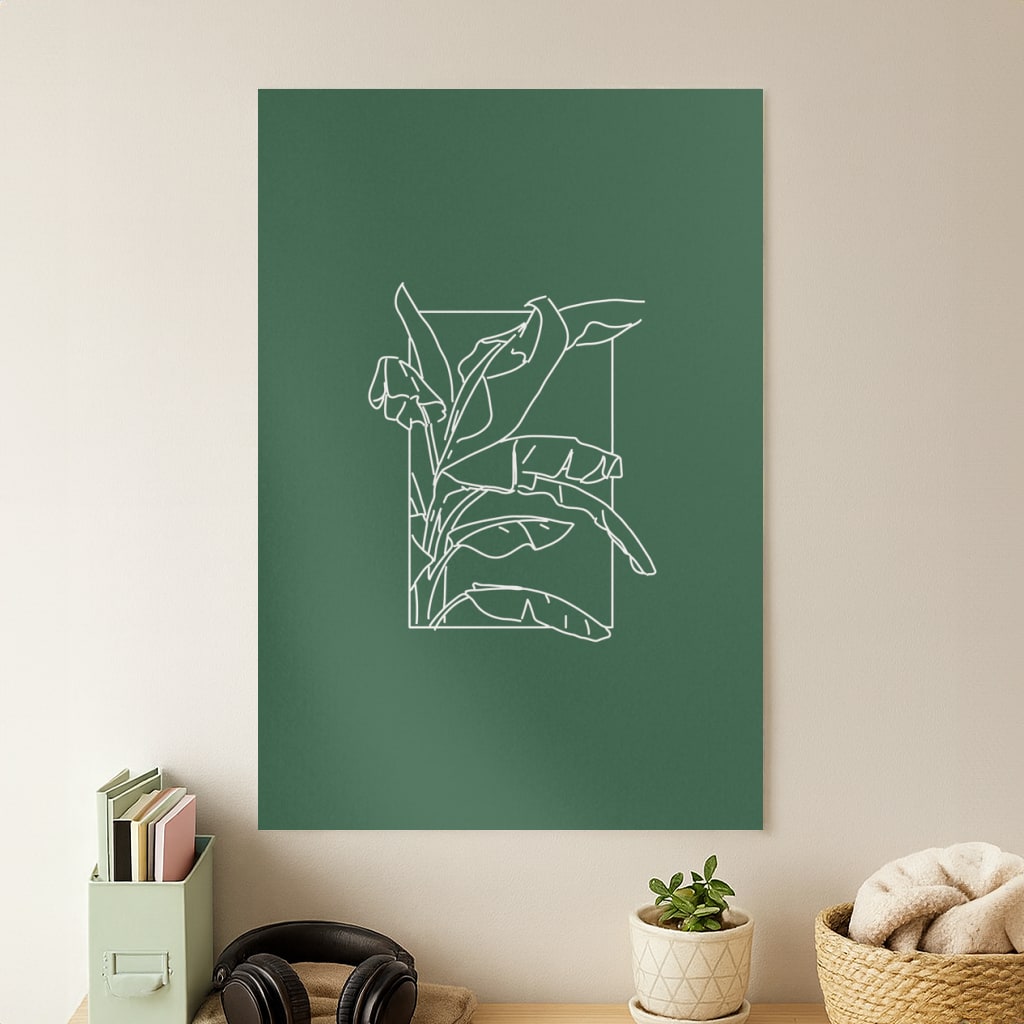 Green Leaf - Foliage Poster