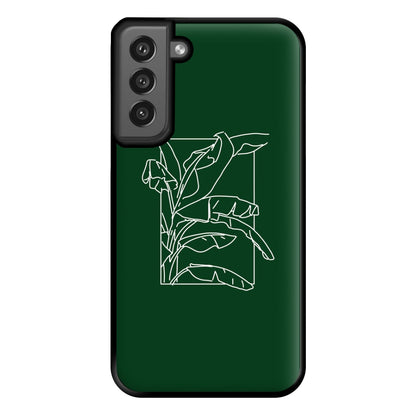 Green Leaf - Foliage Phone Case for Galaxy S21FE