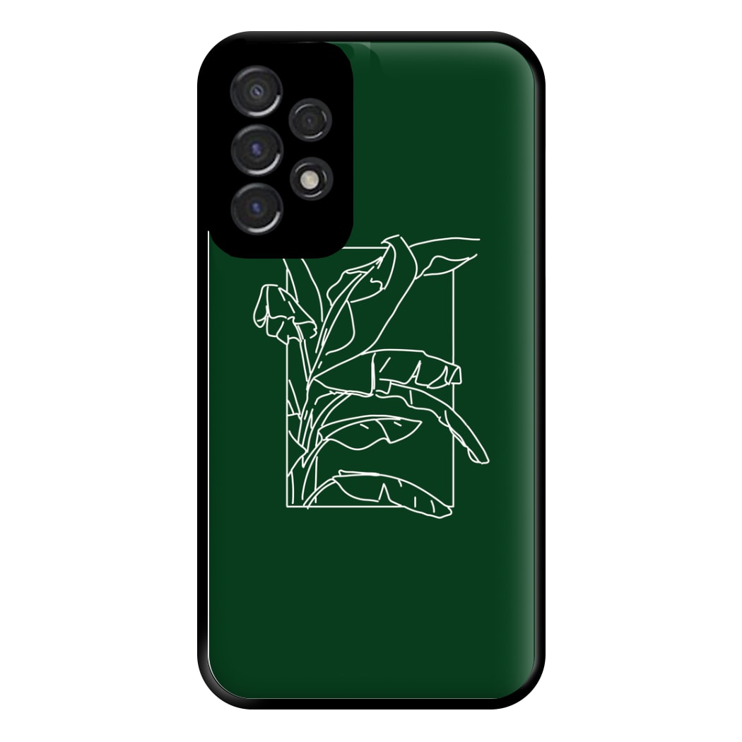 Green Leaf - Foliage Phone Case for Galaxy A53