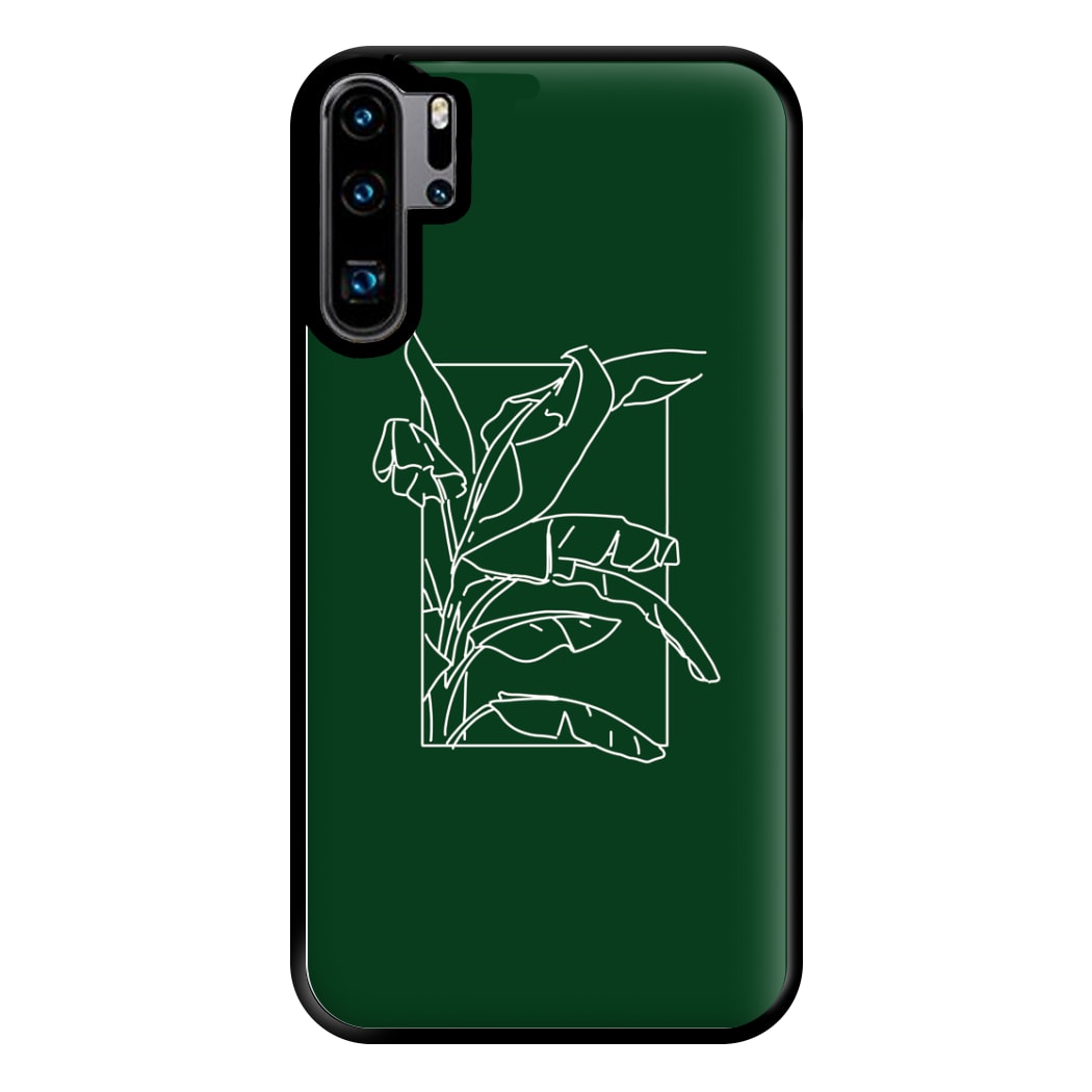 Green Leaf - Foliage Phone Case for Huawei P30 Pro