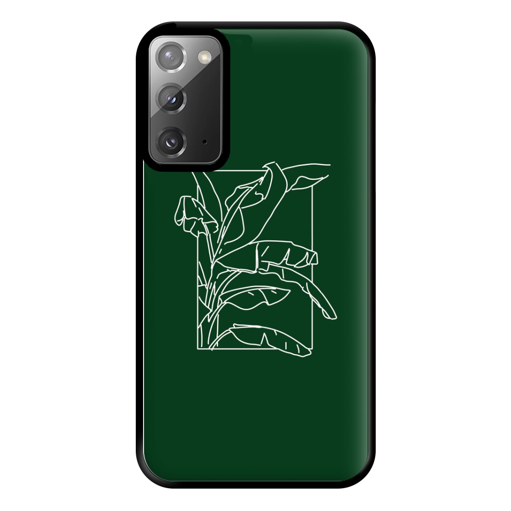 Green Leaf - Foliage Phone Case for Galaxy Note 20 Ultra