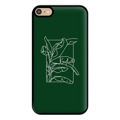 Green Leaf - Foliage Phone Case for iPhone 6 Plus / 7 Plus / 8 Plus