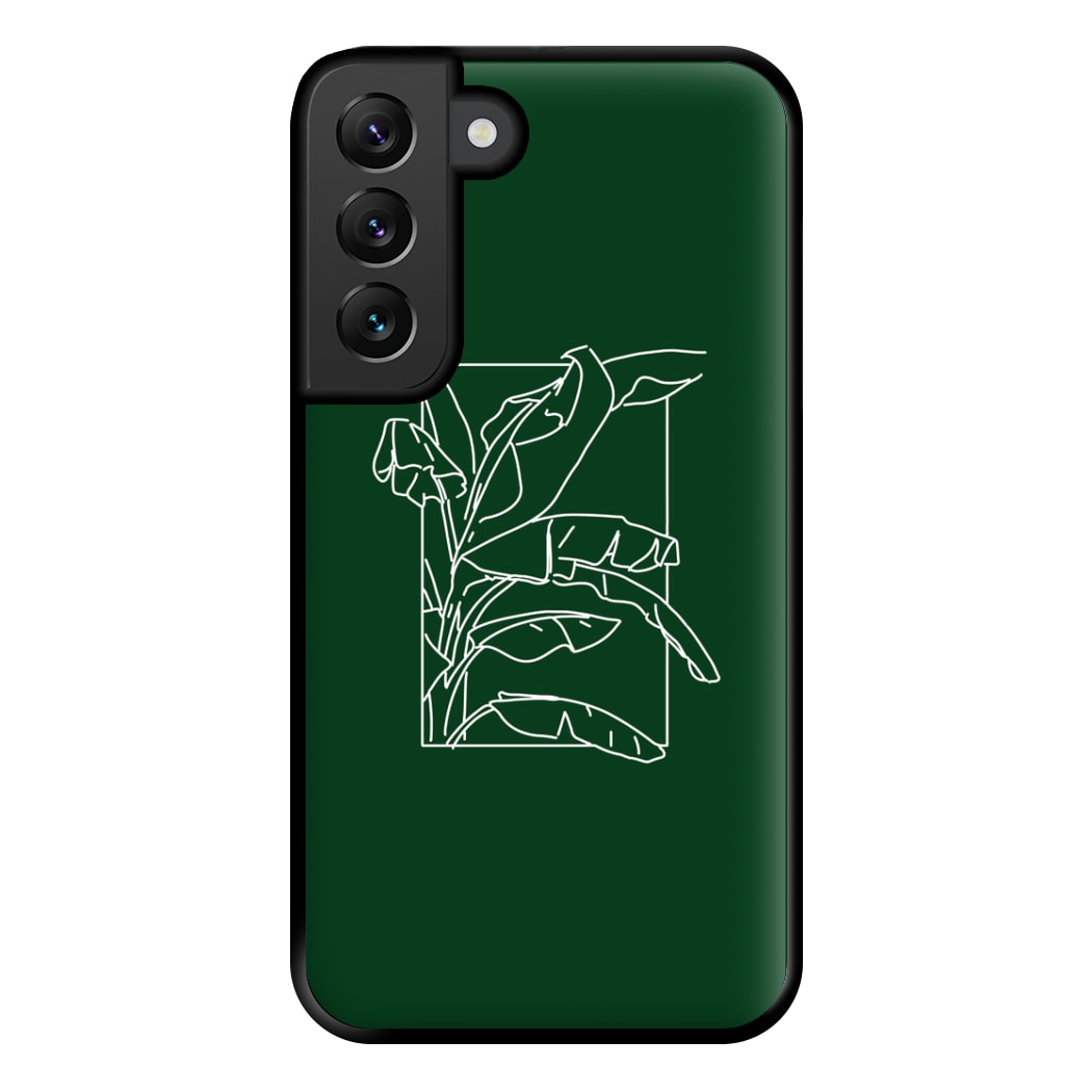 Green Leaf - Foliage Phone Case for Galaxy S22 Plus