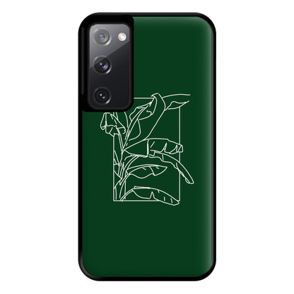 Green Leaf - Foliage Phone Case for Galaxy S20FE