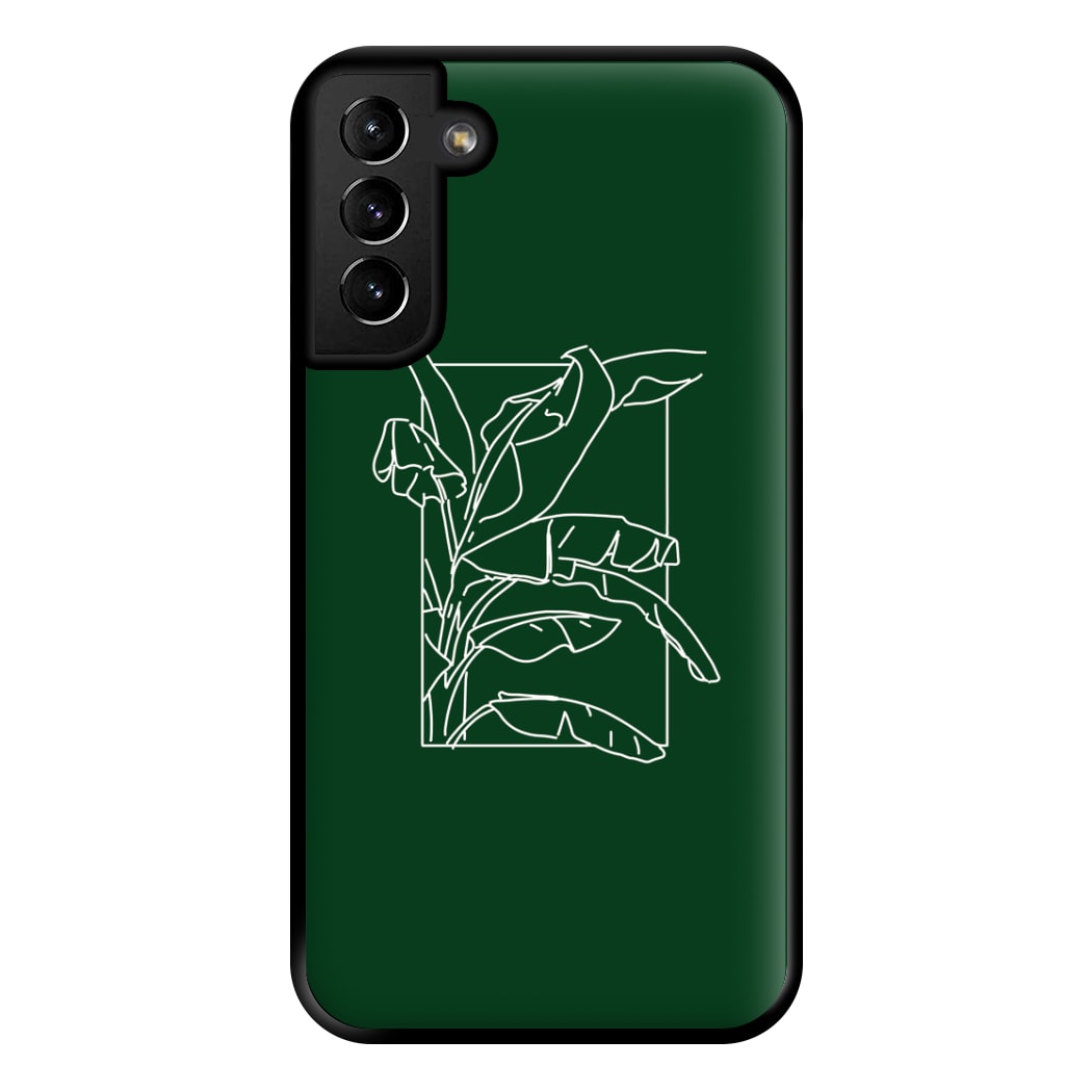 Green Leaf - Foliage Phone Case for Galaxy S21 Plus