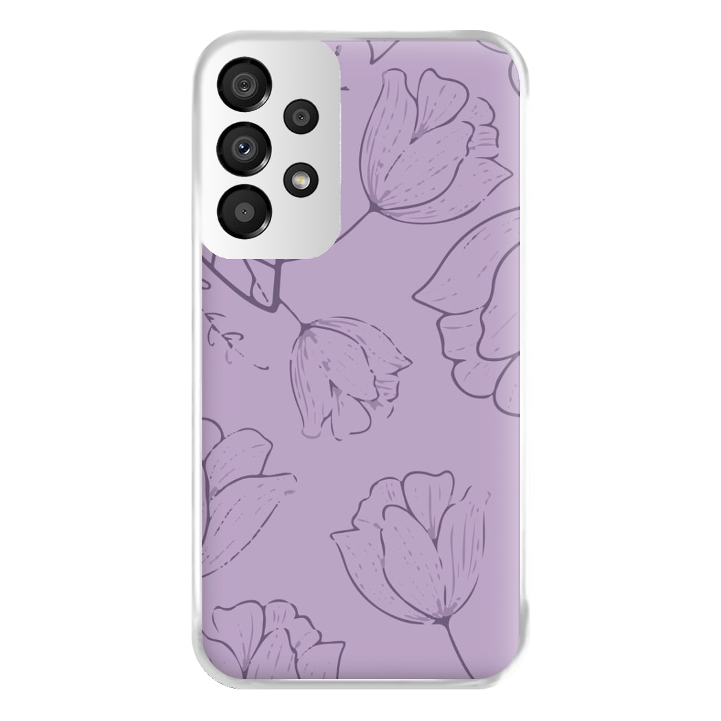 Tulips - Foliage Phone Case for Galaxy A33