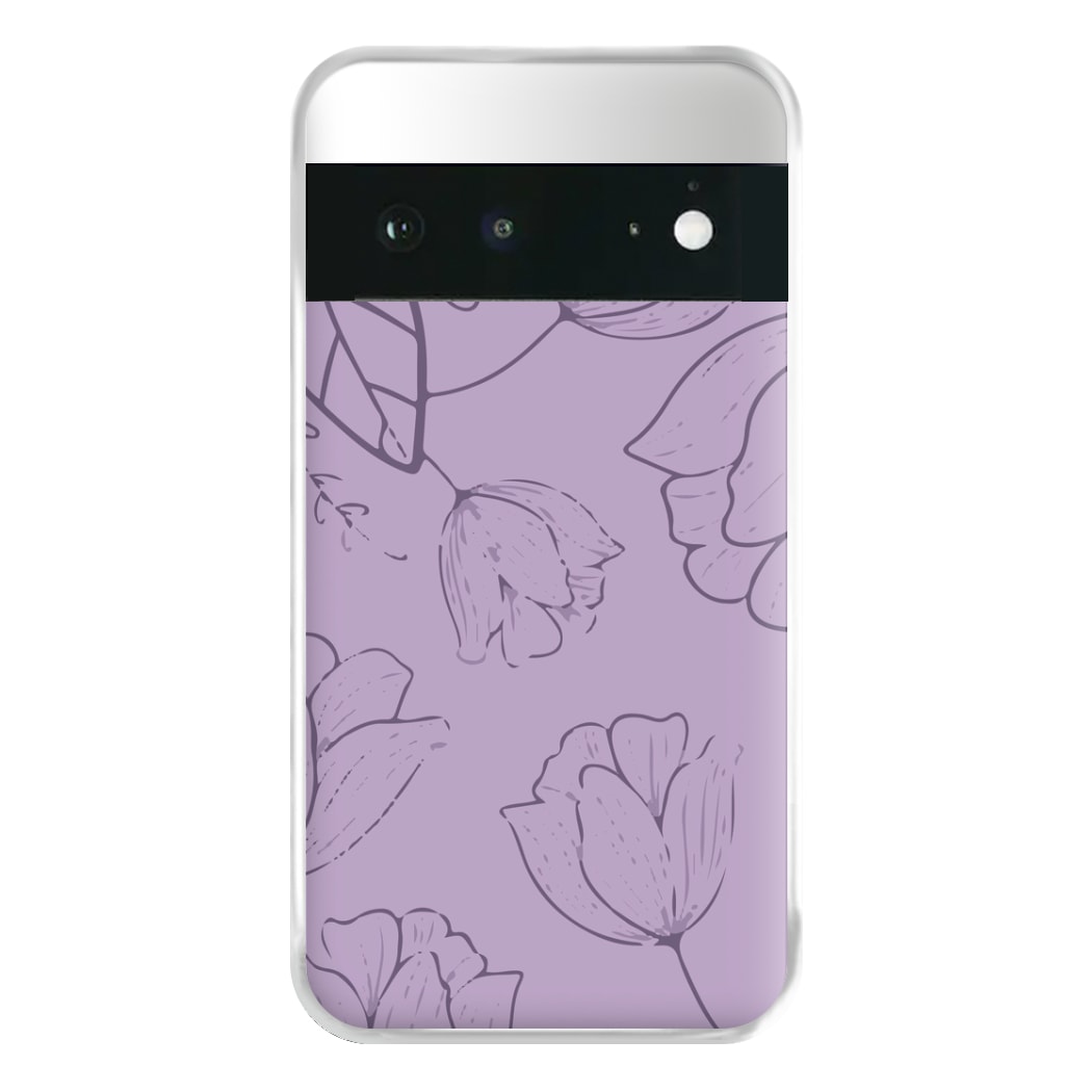 Tulips - Foliage Phone Case for Google Pixel 6a