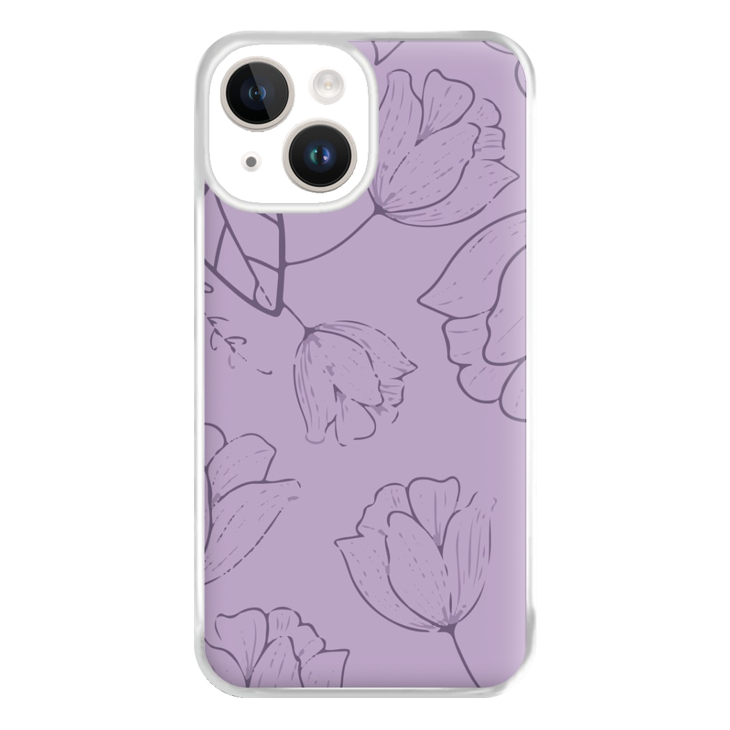 Tulips - Foliage Phone Case for iPhone 14