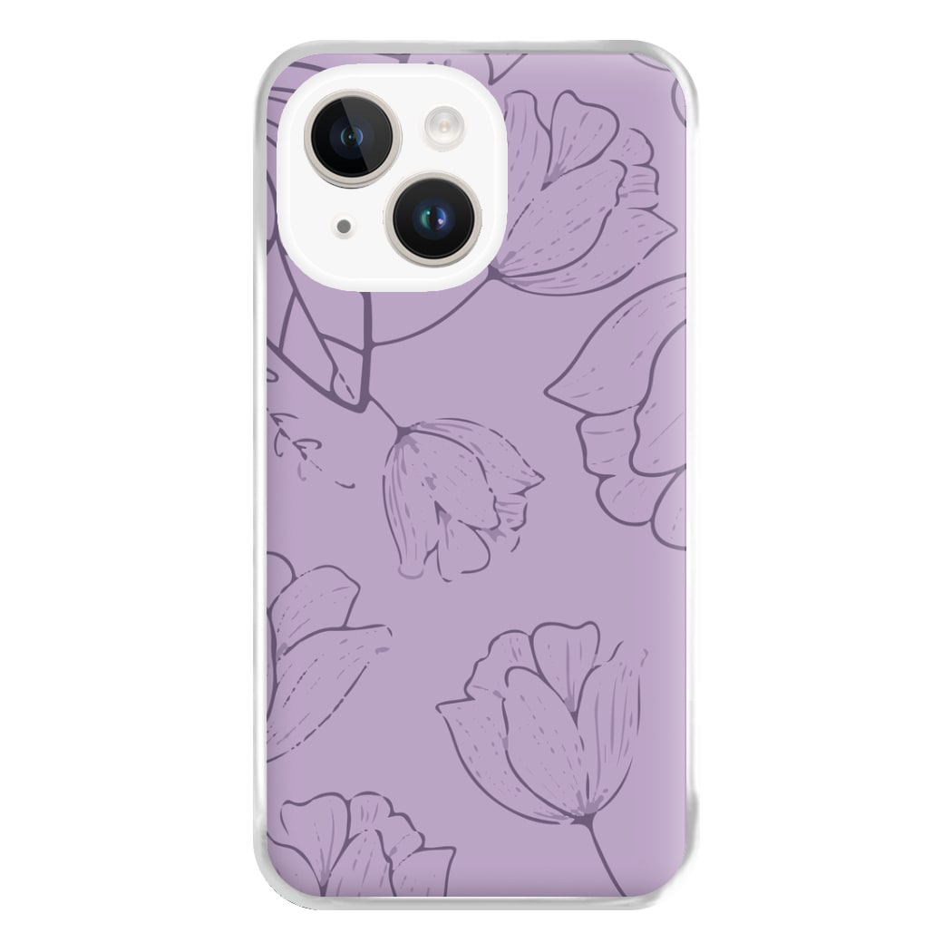 Tulips - Foliage Phone Case for iPhone 14 Plus