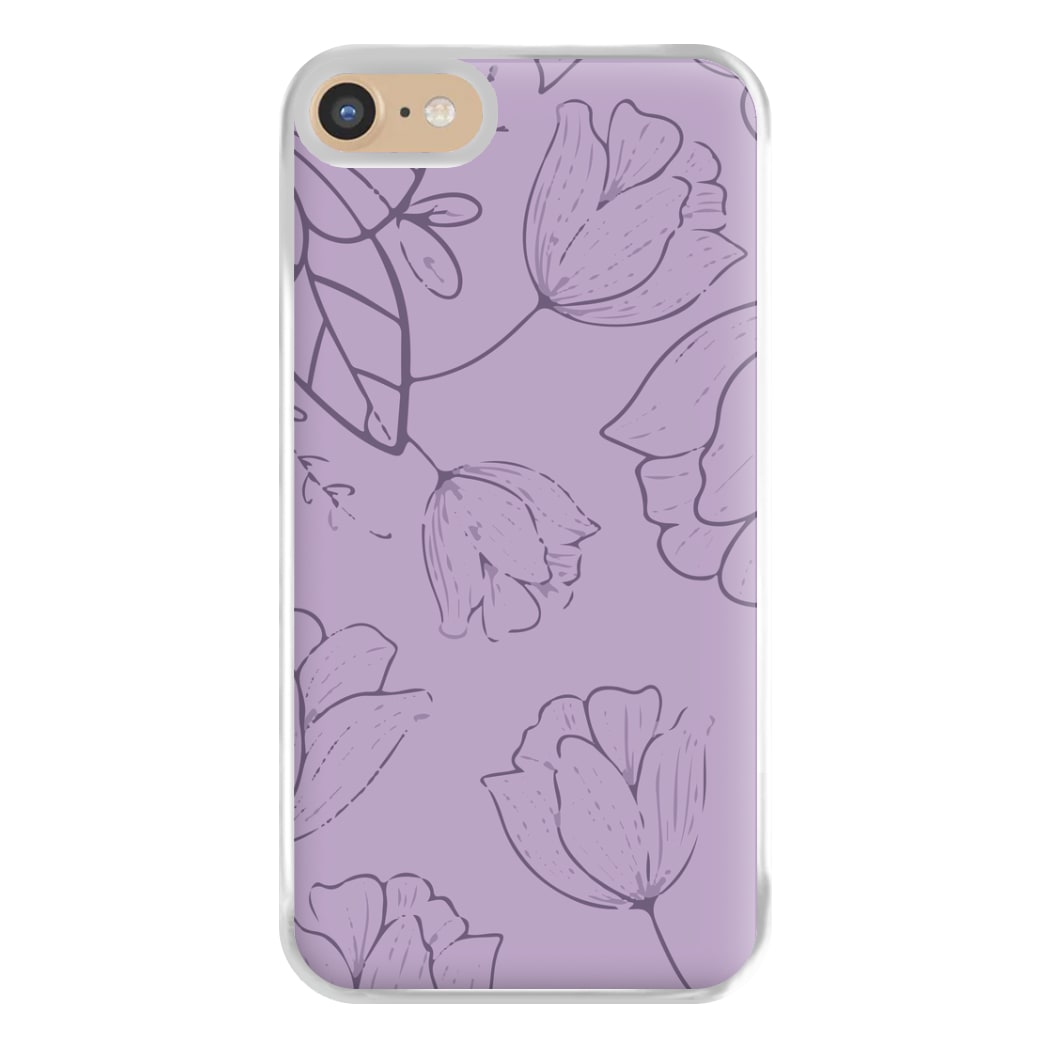 Tulips - Foliage Phone Case for iPhone 6 / 7 / 8 / SE