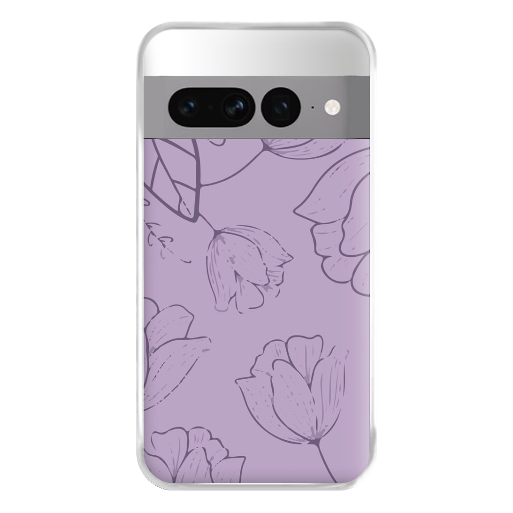 Tulips - Foliage Phone Case for Google Pixel 7 Pro