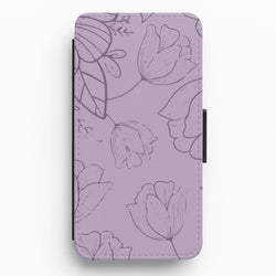 Tulips - Foliage Flip / Wallet Phone Case