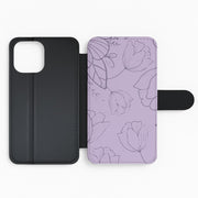Tulips - Foliage Flip / Wallet Phone Case 2