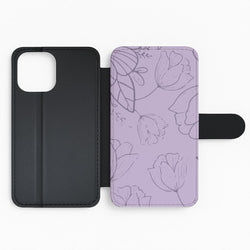 Tulips - Foliage Flip Phone Case