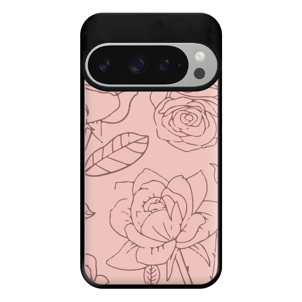 Roses - Foliage Phone Case for Google Pixel 9 Pro XL