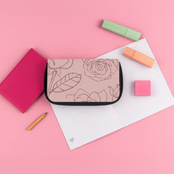Roses - Foliage Pencil Case