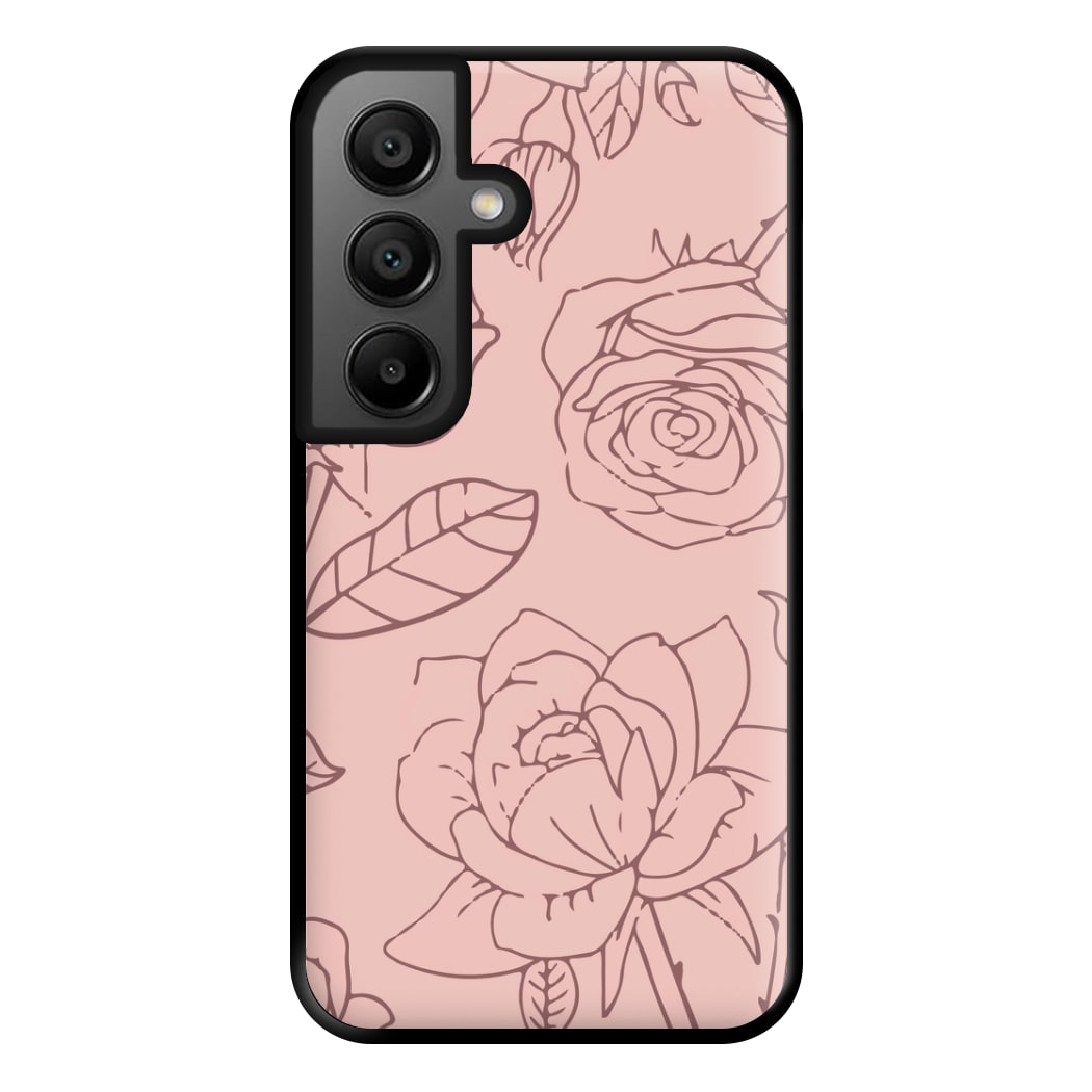 Roses - Foliage Phone Case for Google Pixel 8