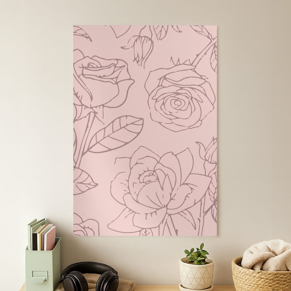 Roses - Foliage Poster