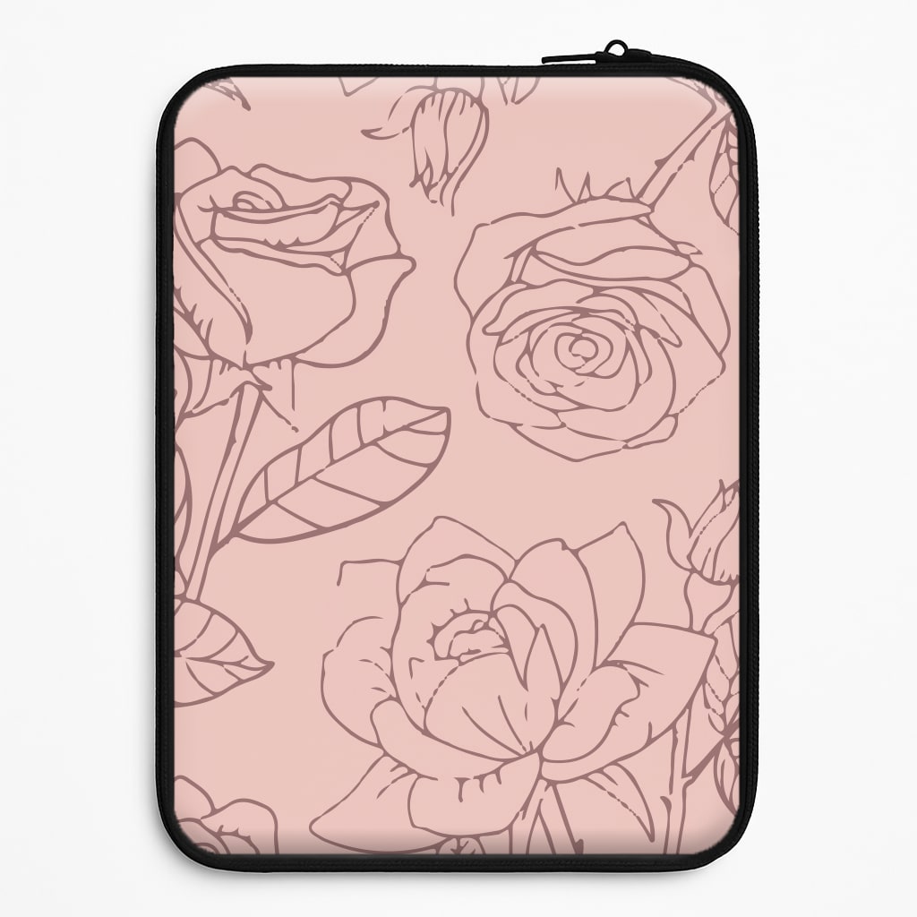 Roses - Foliage Laptop Sleeve