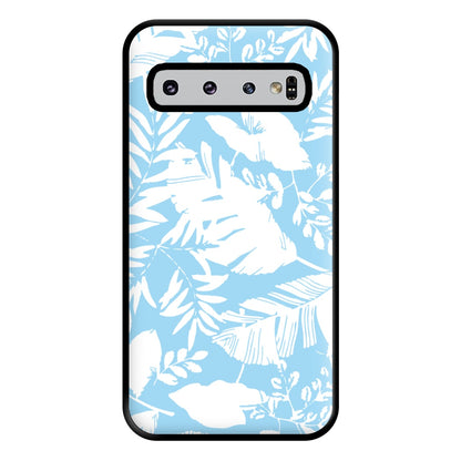 Leaf Pattern - Foliage Phone Case for Galaxy S10 Plus