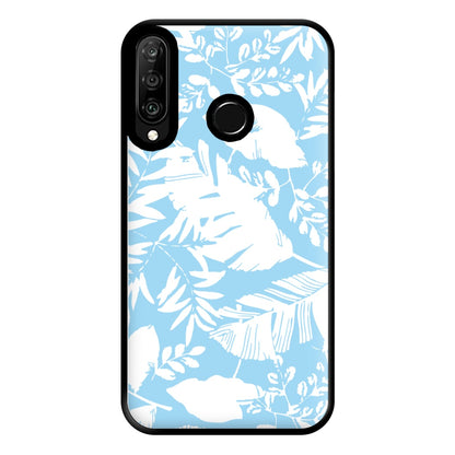 Leaf Pattern - Foliage Phone Case for Huawei P30 Lite