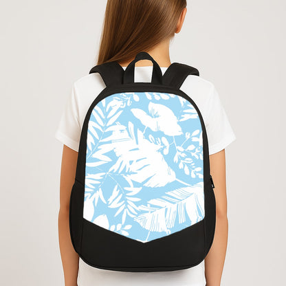 Leaf Pattern - Foliage Large School Bag