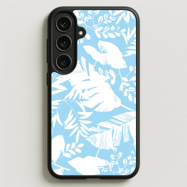 Leaf Pattern - Foliage Phone Case for Galaxy S25FE