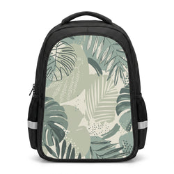 Green Leaf Pattern - Foliage Backpack