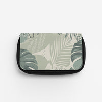 Green Leaf Pattern - Foliage Pencil Case