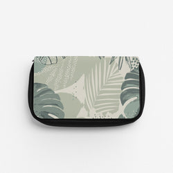 Green Leaf Pattern - Foliage Pencil Case