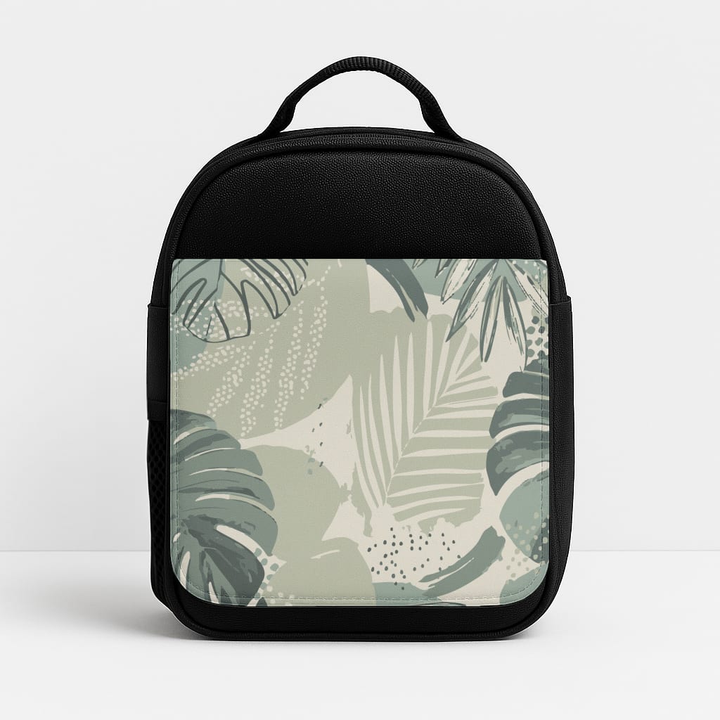 Green Leaf Pattern - Foliage Lunchbox