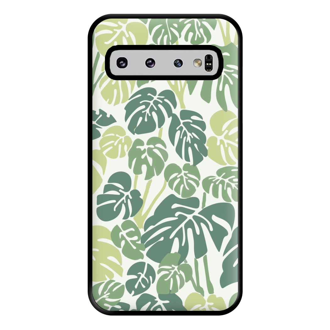 Palm - Foliage Phone Case for Galaxy S10 Plus