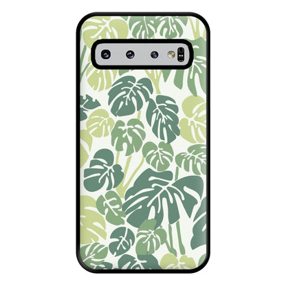 Palm - Foliage Phone Case for Galaxy S10 Plus