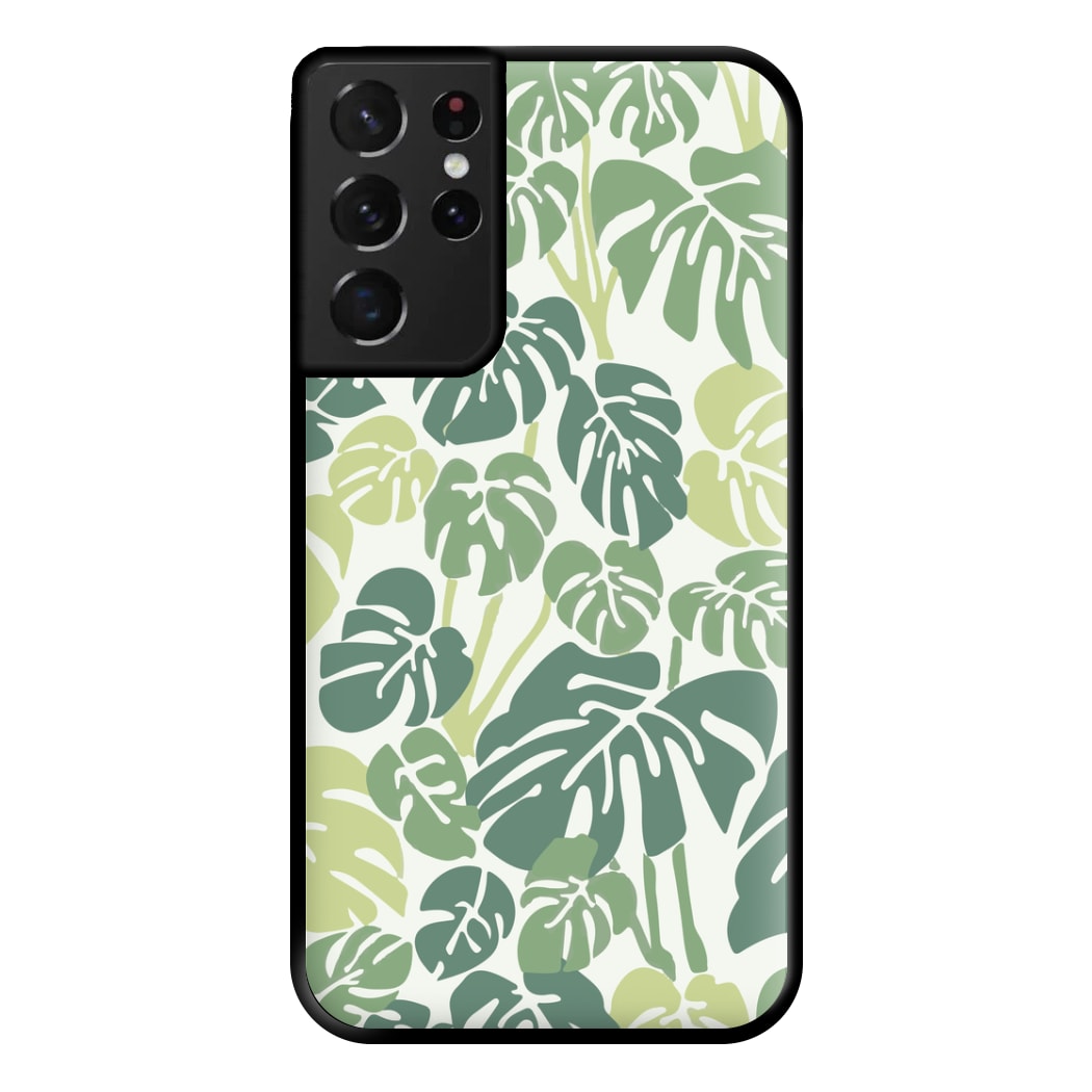 Palm - Foliage Phone Case for Galaxy S21 Ultra