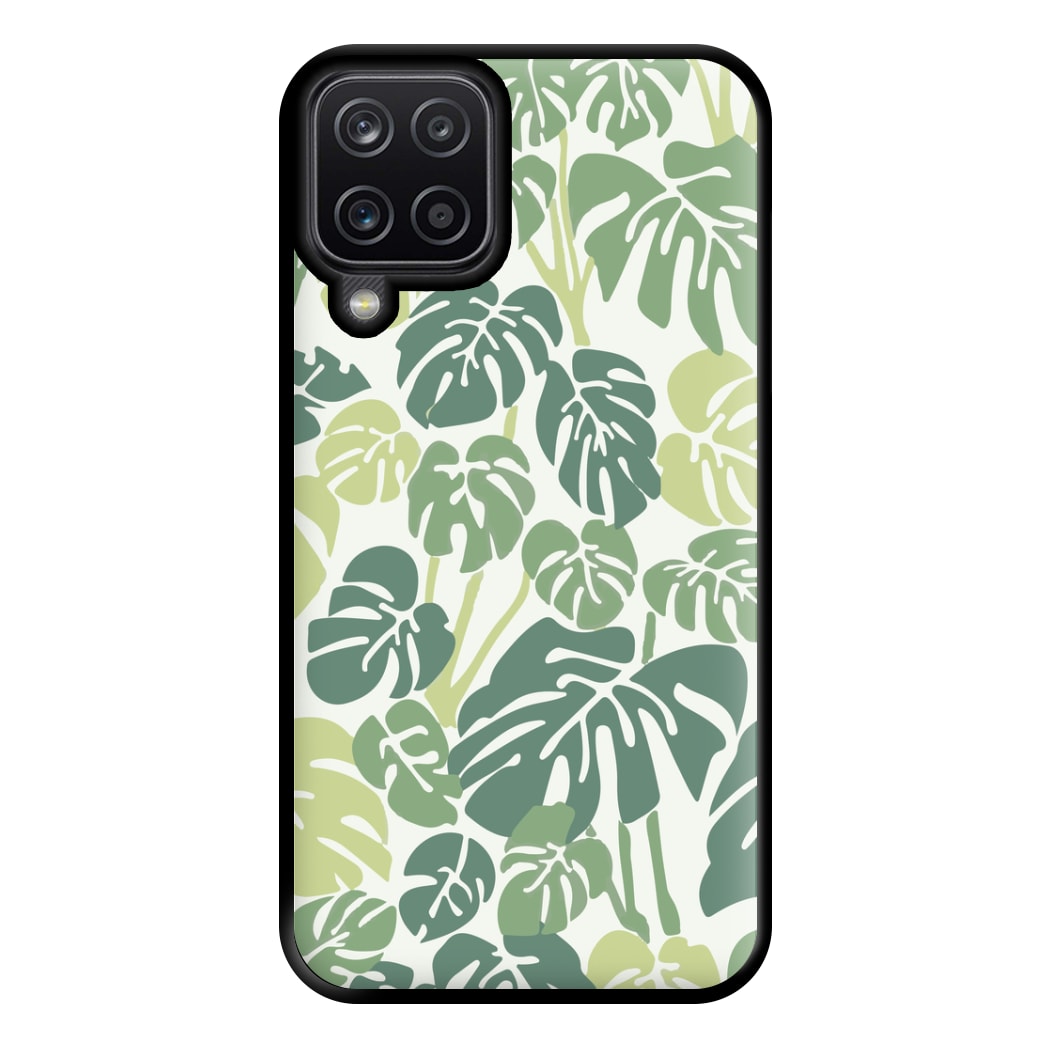 Palm - Foliage Phone Case for Galaxy A12