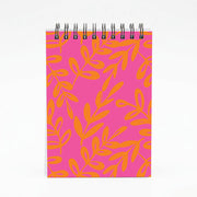 Pink & Orange Leaves - Foliage Notebook 4