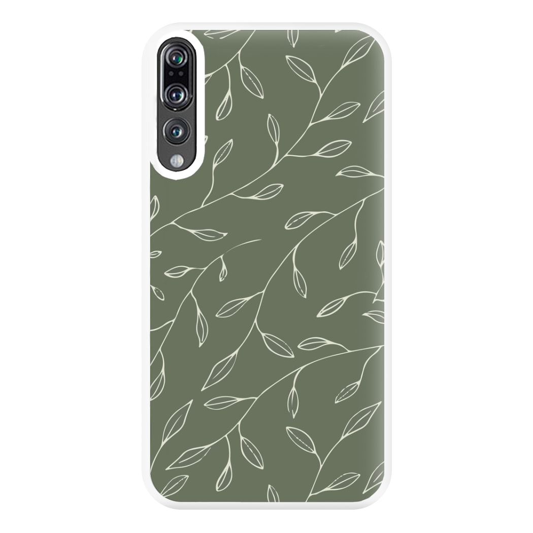 Thin Leaves - Foliage Phone Case for Huawei P20 Pro