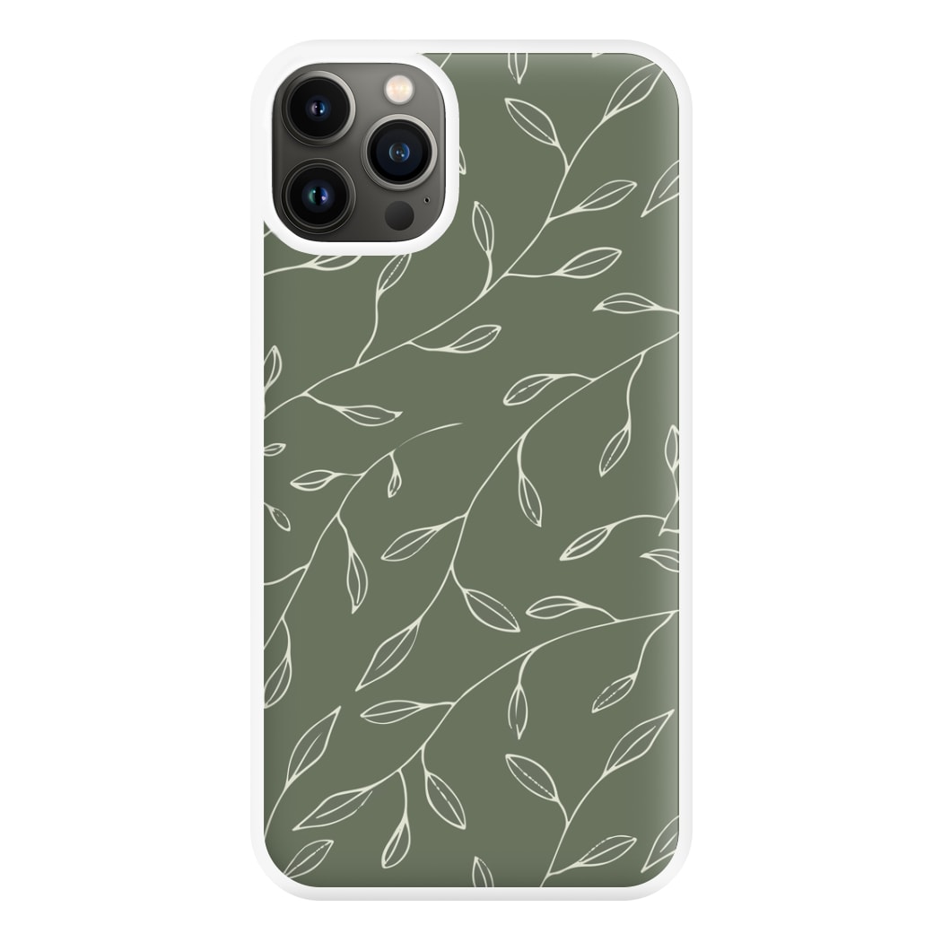 Thin Leaves - Foliage Phone Case for iPhone 13