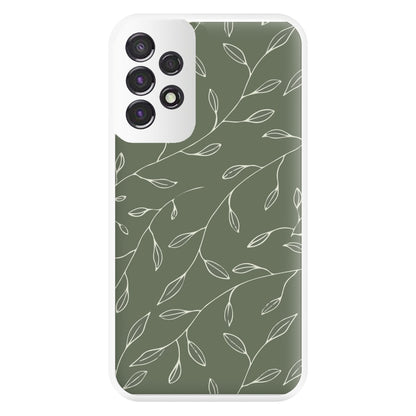 Thin Leaves - Foliage Phone Case for Galaxy A53