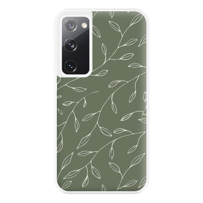 Thin Leaves - Foliage Phone Case for Galaxy S20FE