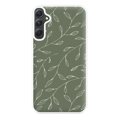 Thin Leaves - Foliage Phone Case for Galaxy A54