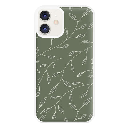 Thin Leaves - Foliage Phone Case for iPhone 11