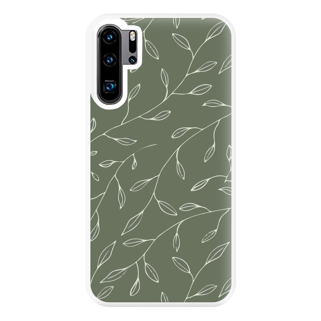 Thin Leaves - Foliage Phone Case for Huawei P30 Pro