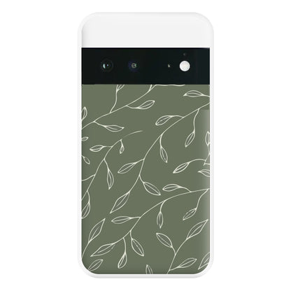 Thin Leaves - Foliage Phone Case for Google Pixel 6a