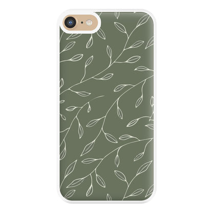 Thin Leaves - Foliage Phone Case for iPhone 6 / 7 / 8 / SE