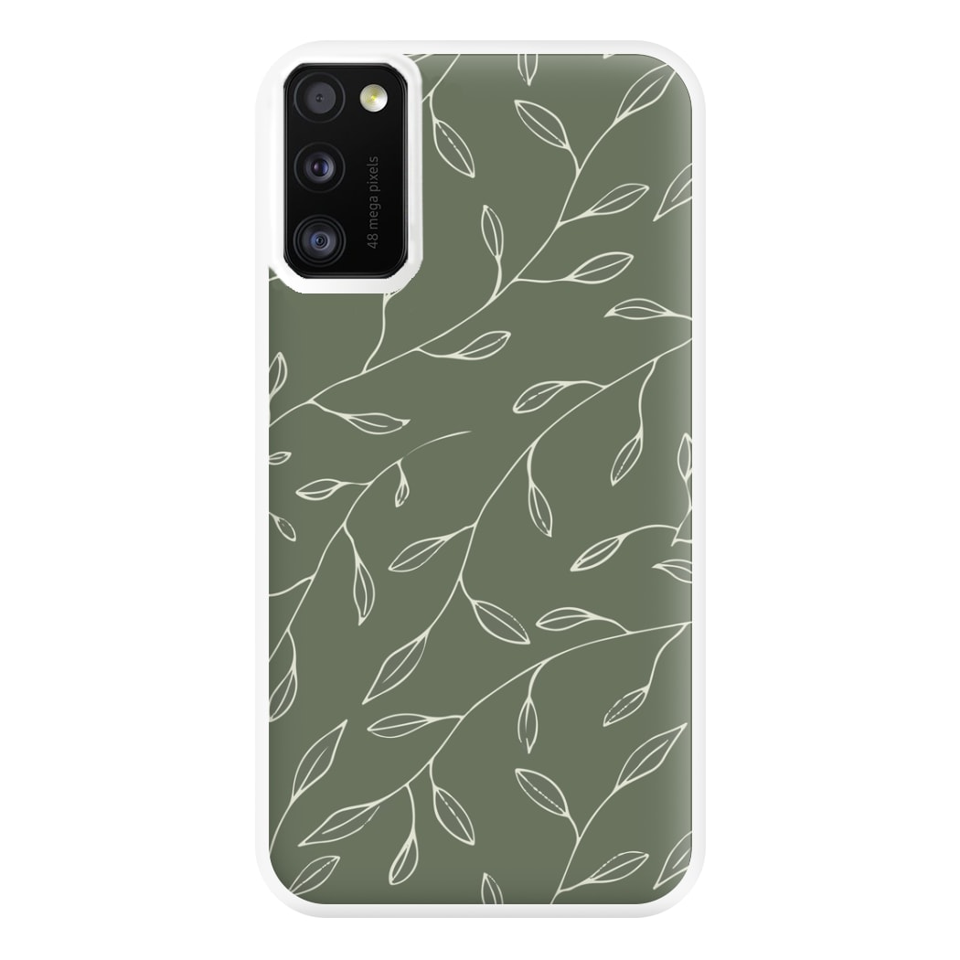 Thin Leaves - Foliage Phone Case for Galaxy A41