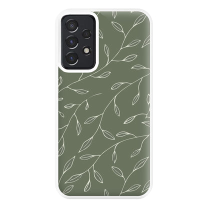 Thin Leaves - Foliage Phone Case for Galaxy A52 / A52s