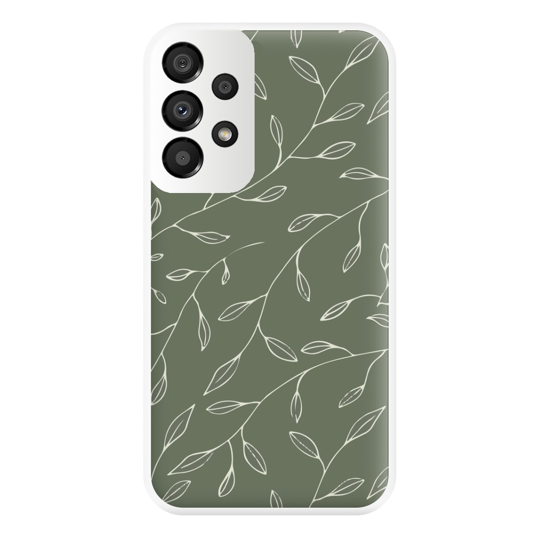 Thin Leaves - Foliage Phone Case for Galaxy A33