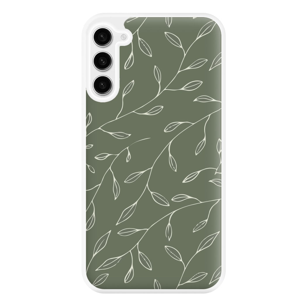 Thin Leaves - Foliage Phone Case for Galaxy S23FE