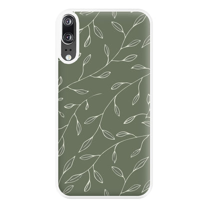 Thin Leaves - Foliage Phone Case for Huawei P20